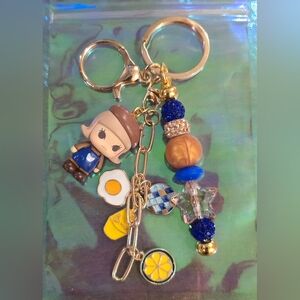 Custom Keychain with Molly Figurine